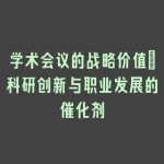 学术会议的战略价值：科研创新与职业发展的催化剂